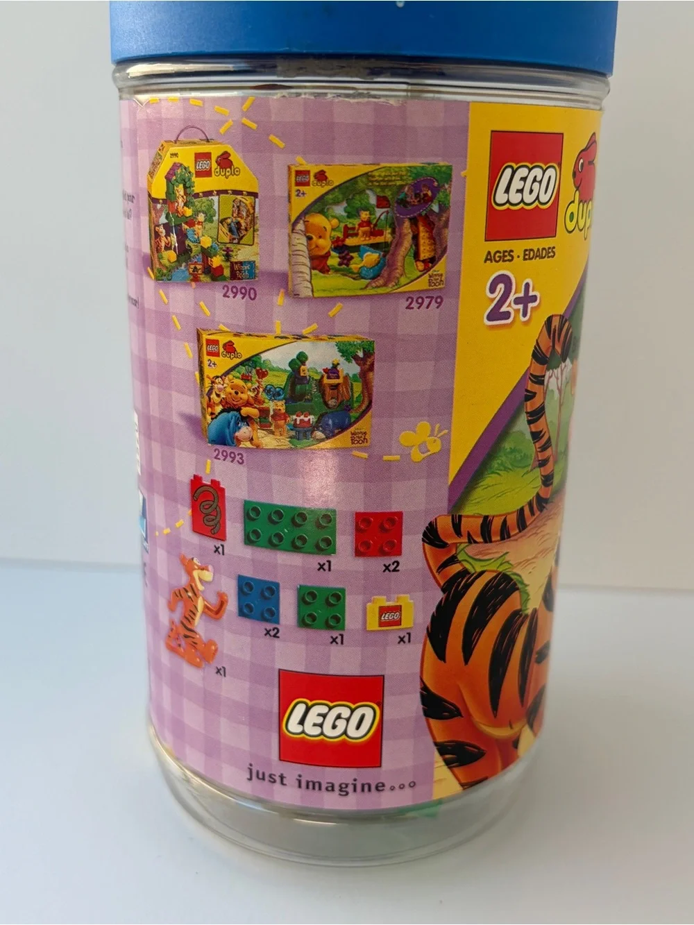 VTG Lego Duplo Disney’s Winnie the Pooh Bouncing the Tigger 2001 COMPLETE 2975